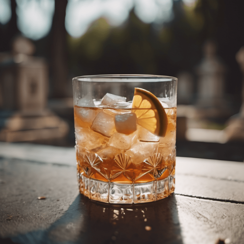 KAH Tequila Reposado oder auch "El Diablo" 2 Ein Glas Tequila Old Fashioned.