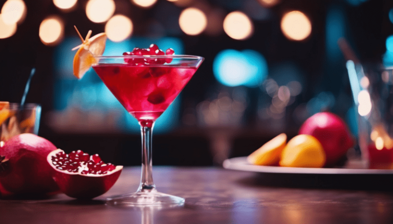 Martini Mit Granatapfel