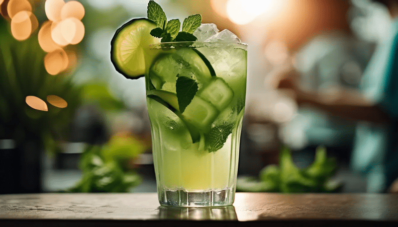 Sierra Tequila Milenario Reposado - Mexikos flüssiges Gold 3 Cucumber Mint Tequila Cooler 4 min min