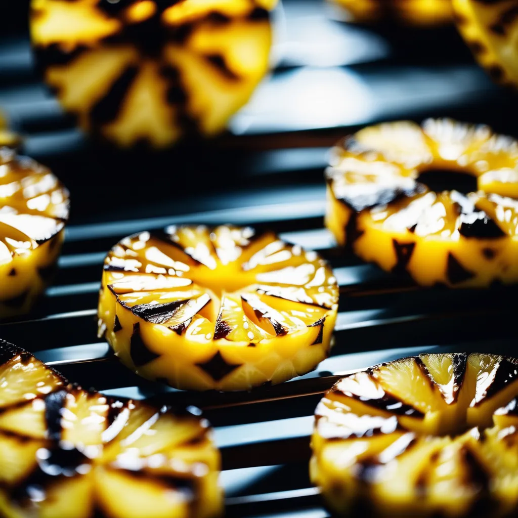 Gegrillte Ananas 3