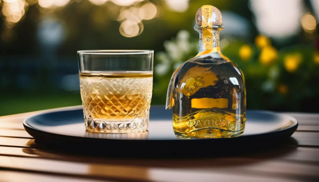 Patron Tequila Anejo mit Glas