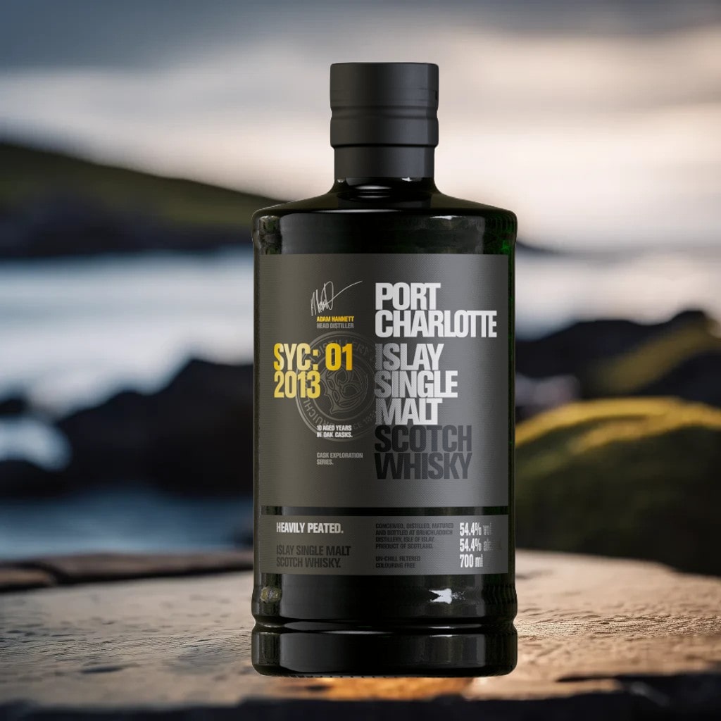 Port Charlotte Kueste von Islay min