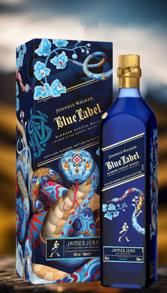 Johnnie Walker Blue Label Snake Titelbild 1 min