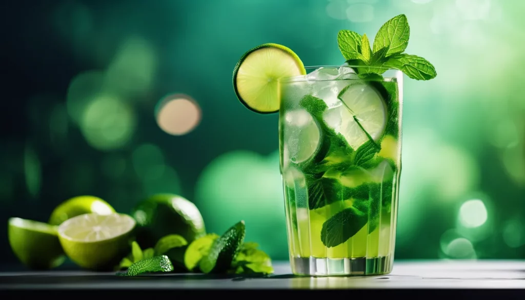Der Grüne Detox-Mojito