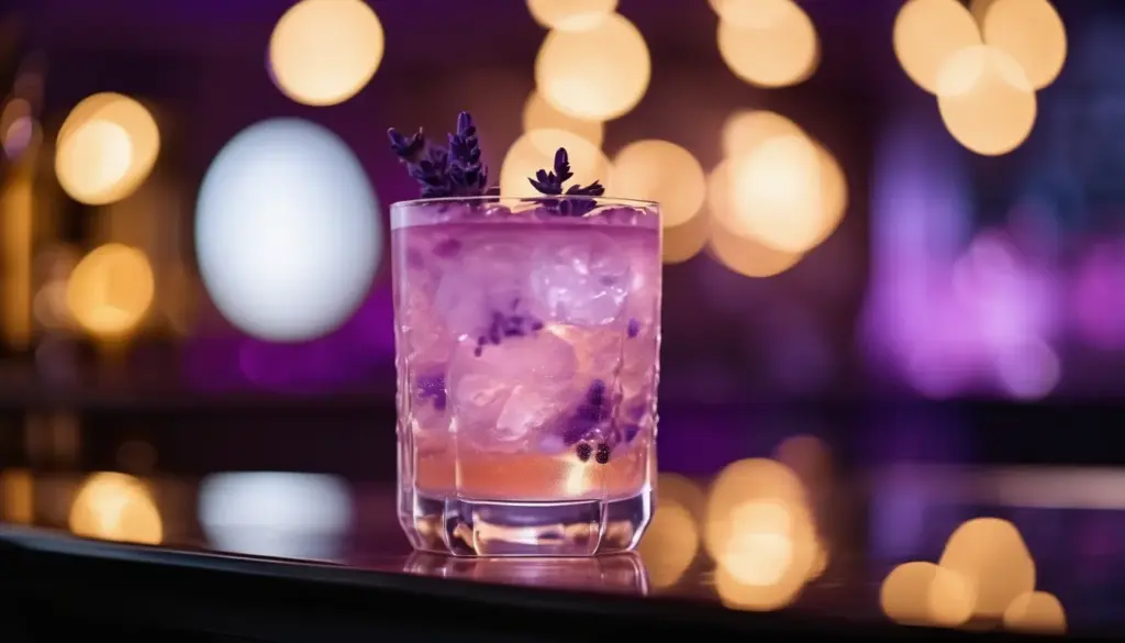 Lavender Gin Fizz