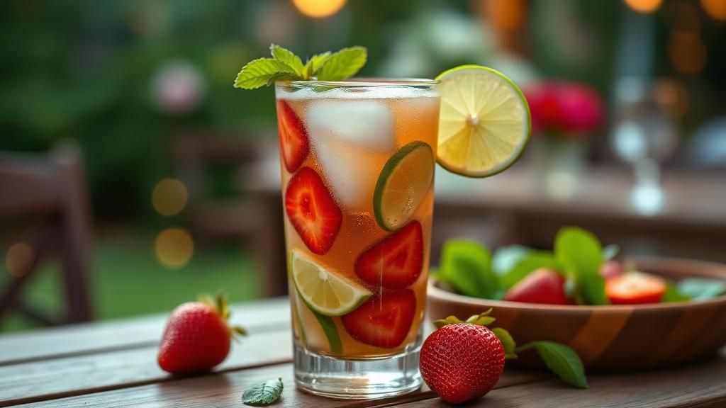 Erdbeerlimes - Das perfekte Sommergetränk! 3 Erdbeerlimes Mojito 4