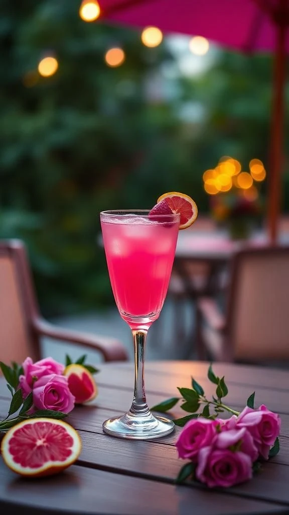 Pink Drinks - mehr als nur Pink 4 Pink Gin Tonic