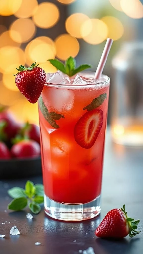 Pink Drinks - mehr als nur Pink 3 Strawberry Basilikum