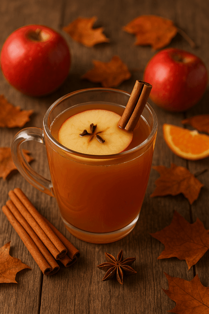 Herbst - Cocktails, Sirups und mehr! 7 Apfel Zimt Punsch1 min
