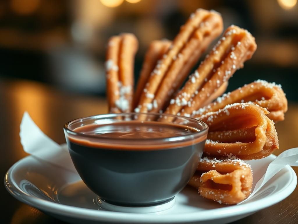 Baileys entdecken - Irlands flüssiges Dessert 11 Baileys Schokosauce mit Churros 2