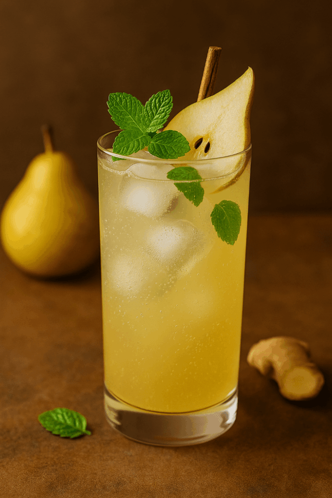 Herbst - Cocktails, Sirups und mehr! 2 Birnen Ginger Fizz1 min