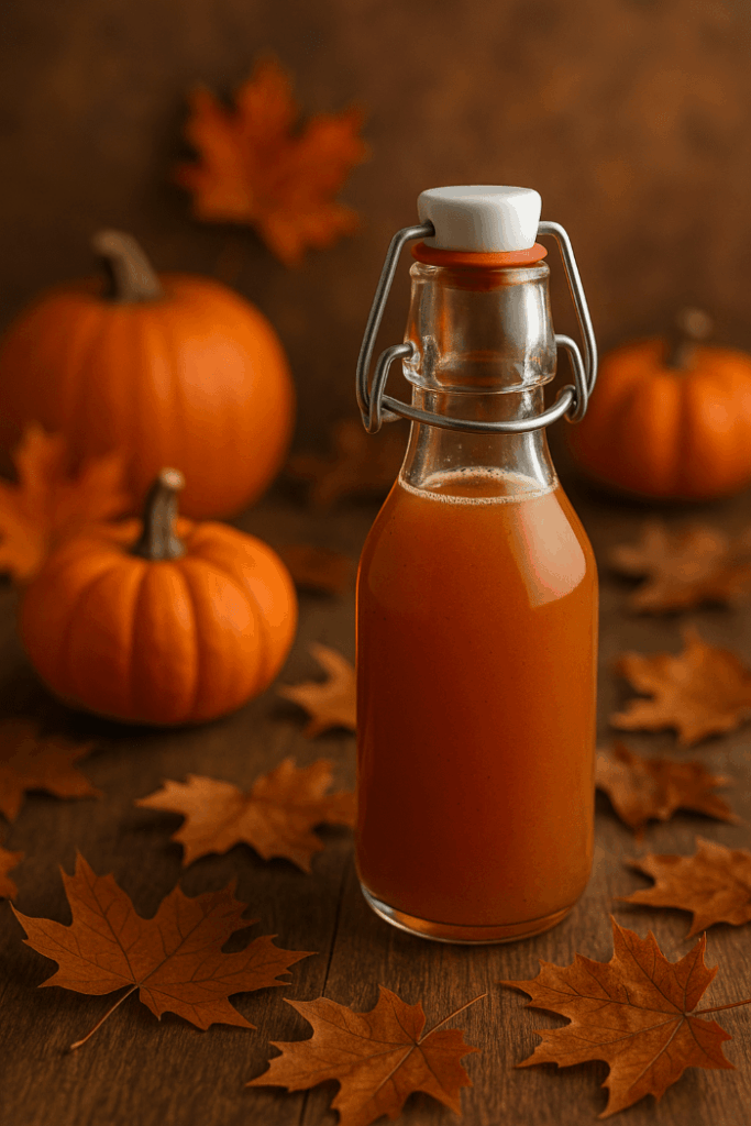 Herbst - Cocktails, Sirups und mehr! 12 Kuerbissirup1 min