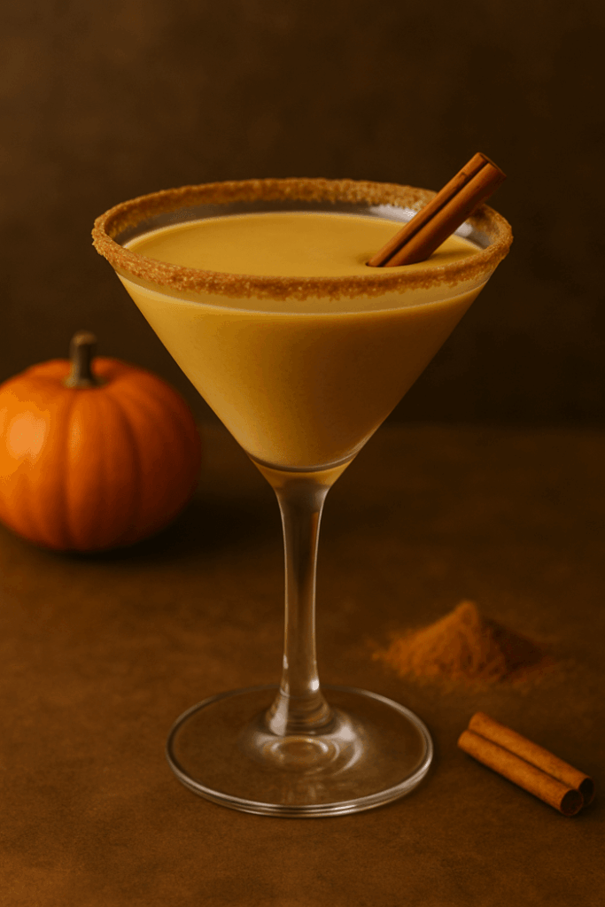 Herbst - Cocktails, Sirups und mehr! 3 Pumpkin Spice Martini1 min