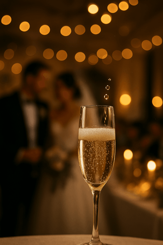 Champagner, Sekt, Prosecco - Was ist der Unterschied? 4 Tropfen Sekt im Glas1 min