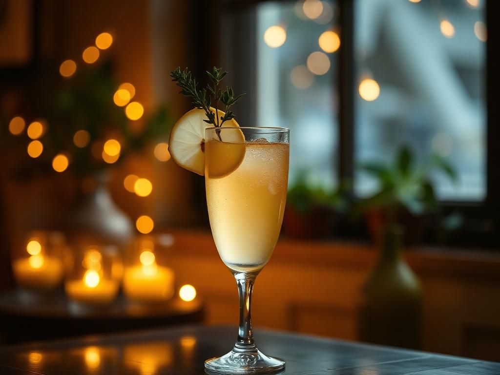 Golden Pear Fizz 3