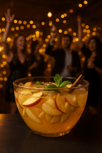 Drinksmeister 10 Eine Bowle mit White Sangria.