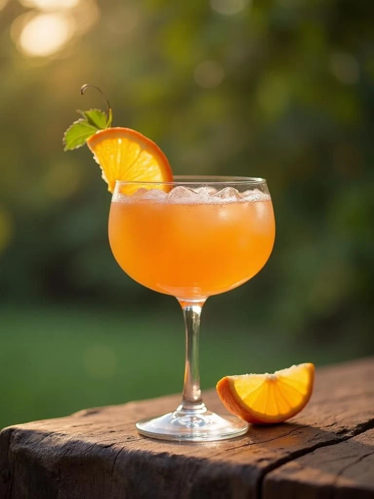 Ein Glas des Another Chapter Cocktails.