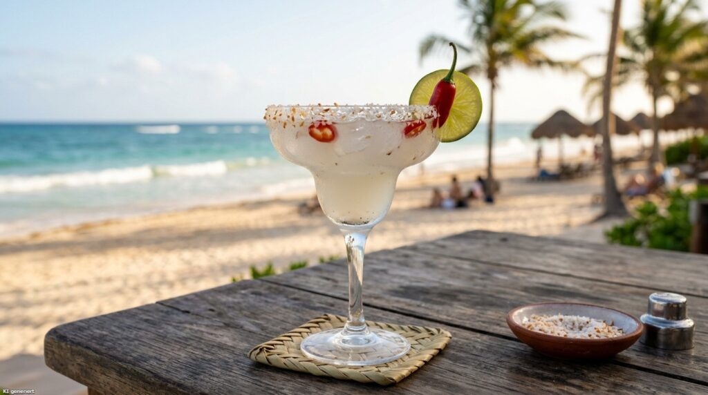 Coconut Chili Margarita - Wenn Kokosnuss auf Chili trifft 2 Eine Coconut Chili Margarita mit mehr Chili.