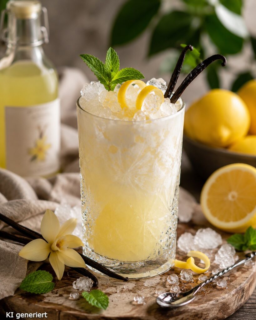 Limoncello Cream Soda - der Drink des Sommers 2026 2 Ein Glas des Vanilla Cream Sodas.