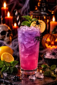 Drinksmeister 1 Der alkoholfreie Haunted Lemonade Halloween Cocktail.