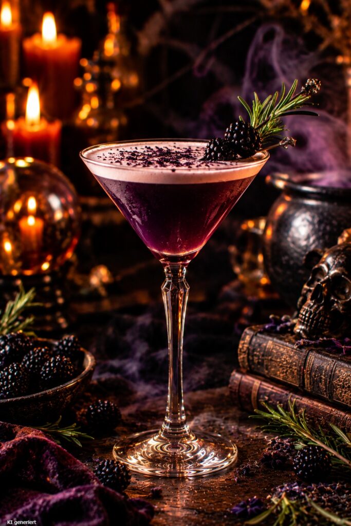 The Final Spell Halloween Cocktail.