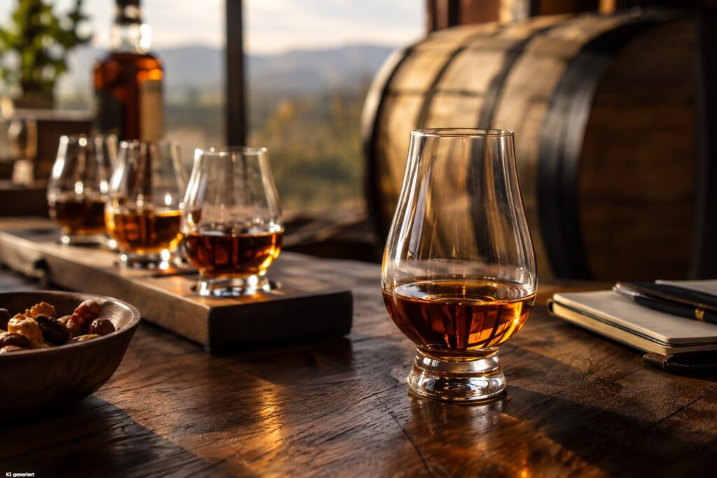 Amerikanischer Whiskey - Bourbon, Rye & Co. 1 Eine amerikanischer Whiskey-verkostung